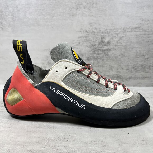La Sportiva Finale Rock Climbing Shoes - Women's Size 8 - Gray - Picture 4 of 11